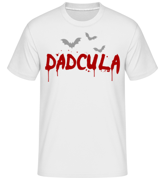 Dracula -  Shirtinator tričko pre pánov - Biela - Predné