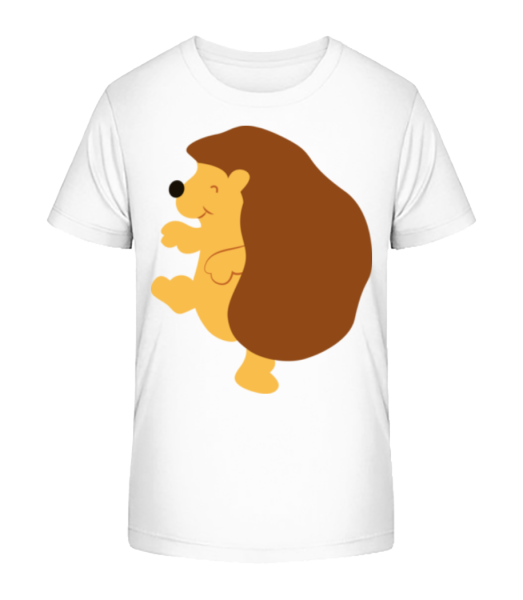 Deti Comic - ježko - Detské bio tričko Stanley Stella - Biela - Predné