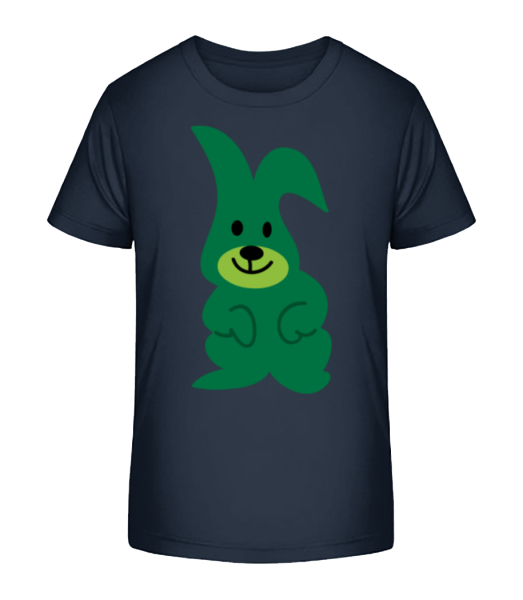 Deti Comic - Rabbit - Detské bio tričko Stanley Stella - Namornícka modrá - Predné