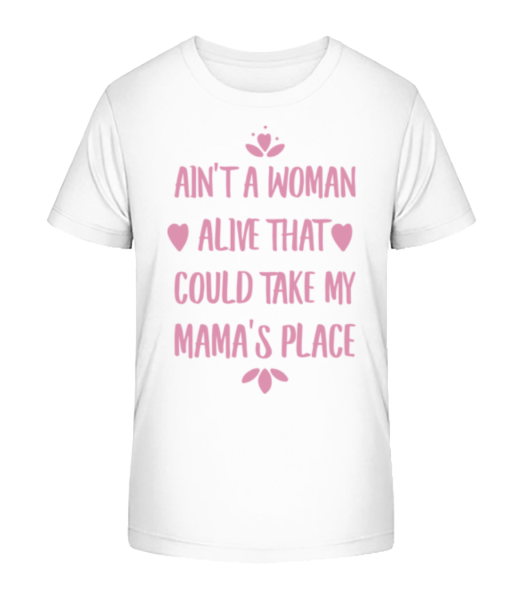 I Love My Mama - Detské bio tričko Stanley Stella - Biela - Predné