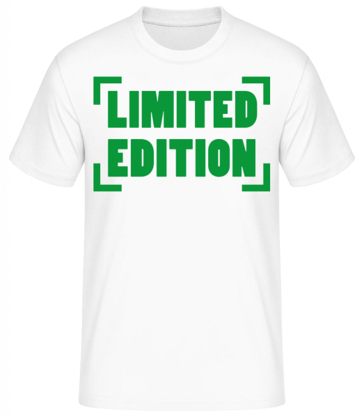 Limited Edition - Basic T-Shirt - Bílá - Predné