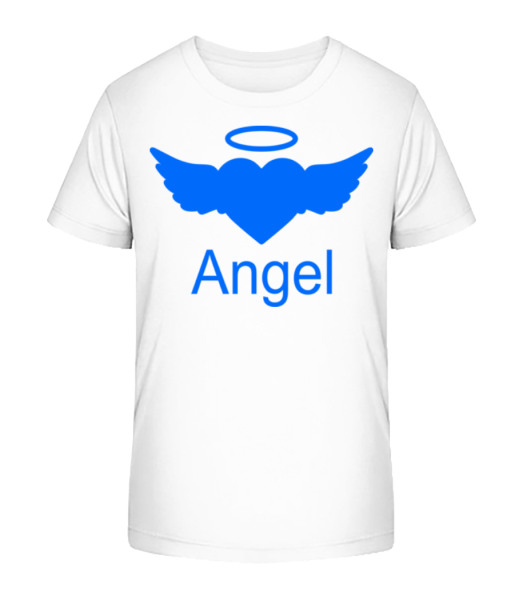Angel Heart - Detské bio tričko Stanley Stella - Biela - Predné