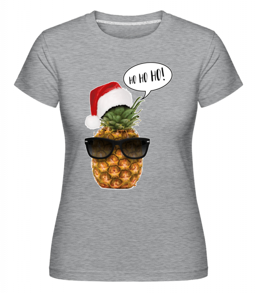 Santa Ananás -  Shirtinator tričko pre dámy - Melírovo šedá - Predné