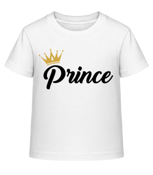 Prince - Detské Shirtinator tričko - Biela - Predné