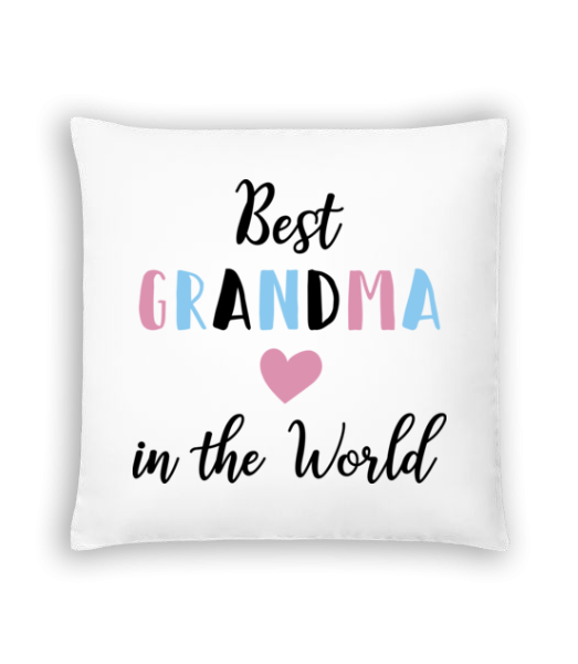 Najlepšie babička In The World - Vankúš - Biela - Predné